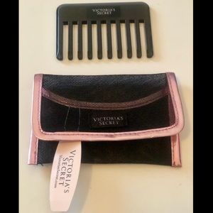 VICTORIA SECRET Travel Size Comb & Case